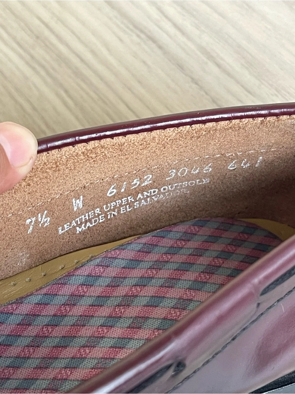 G.H. Bass & Co. Burgundy Tassel Kiltie Loafers